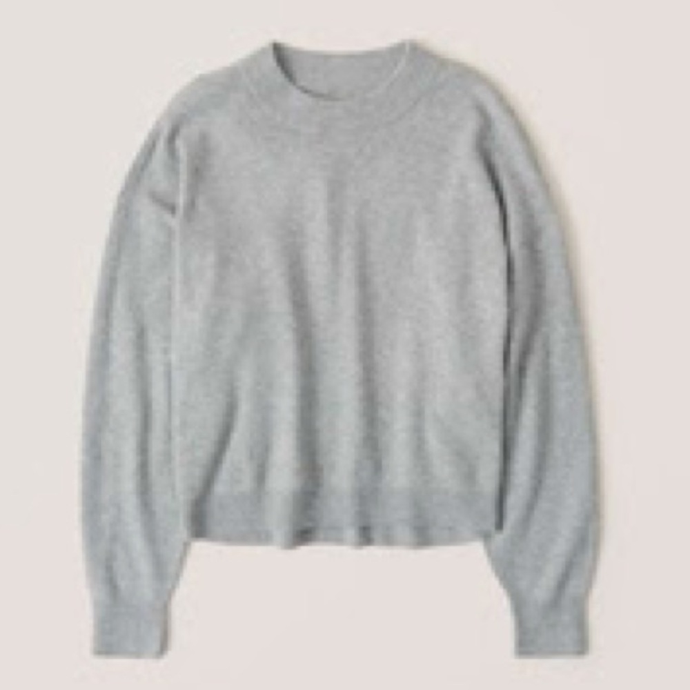 Abercrombie & Fitch Crewneck Lounge in gray, size XS